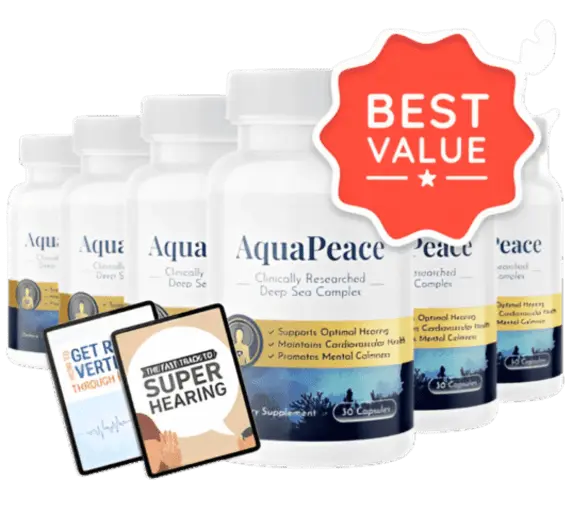 AquaPeace hearing health supplement